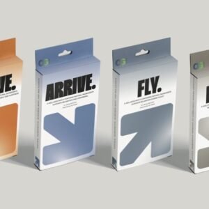 DRIVE, ARRIVE, FLY and LAND wellness patch packs